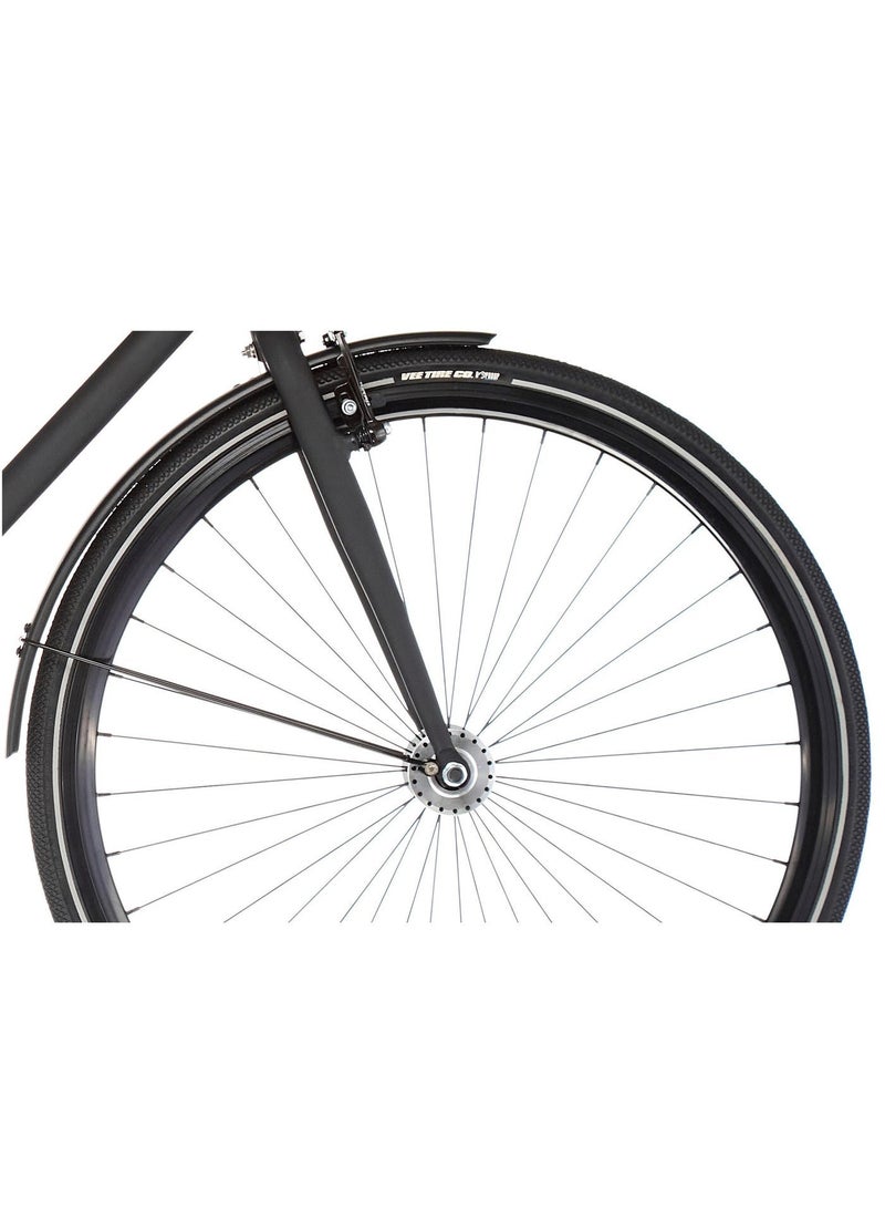 فيكسي شركة فيكسي. الدراجة الإلكترونية الحضرية باكسبين ، محرك المحور الخلفي الكل في واحد من زيهوس ، أسود ، مقاس 49 (ق) ، سرعة واحدة - Image 5